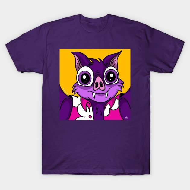 Vampire Bat T-Shirt by PrettyGoodPosters